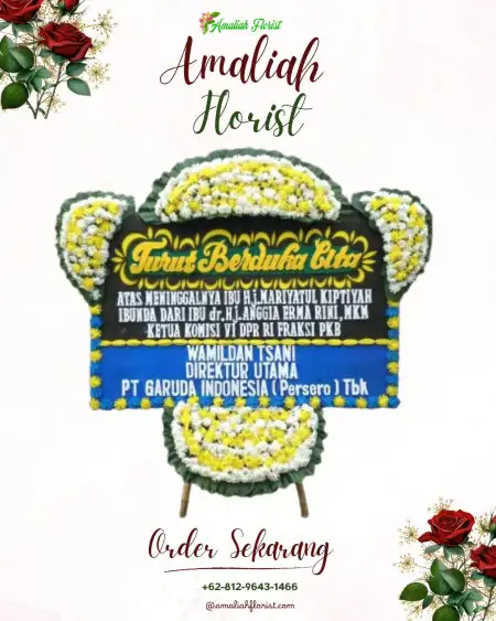 Papan Bunga Duka Plawad